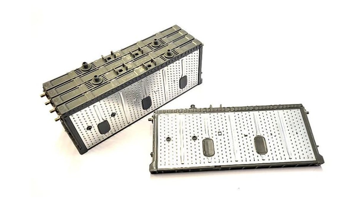 Pack de batterie hybride et modules démontés